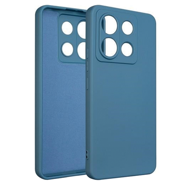 beline etui silicone poco x6niebieski/blue zdjęcie 1