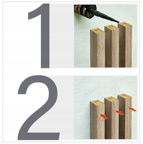 KLEJ MONTAŻOWY DO LISTWA PRZYPODŁOGOWA BIAŁA MDF LAMEL PŁYTA FILC na Arena.pl