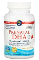 NORDIC NATURALS Prenatal DHA - strawberry (90 kaps.)