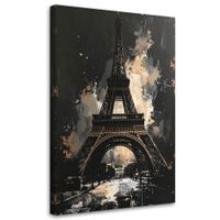 Obraz nowoczesny do salonu sypialni biura hotelu, Paryż Wieża
