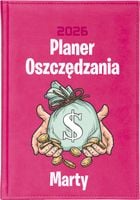 KALENDARZ A5 2026 DZIENNY PLANER Z NADRUKIEM UV PLANER OSZCZĘDZANIA