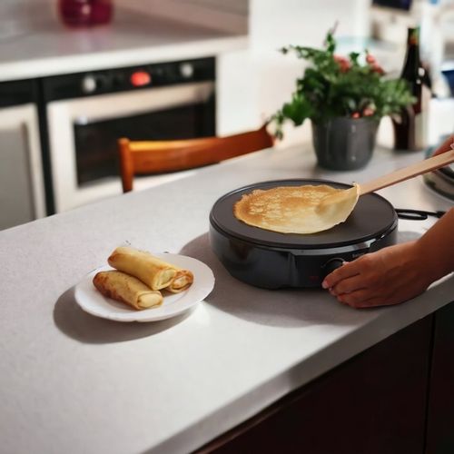 Naleśnikarka elektryczna SATURN ST-EC6005 + Akcesoria Drewniane na Arena.pl