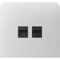 SideCover (LAN) vertical - biały - AJAX SYSTEMS 126219.319.WH