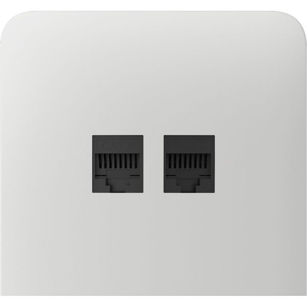 SideCover (LAN) vertical - biały - AJAX SYSTEMS 126219.319.WH zdjęcie 1