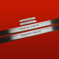 Listwa progowa FIAT GRANDE PUNTO Stal nierdzewna 304 mat 4szt