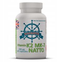 Witamina K2 MK7 natto 200 mcg ODPORNOŚĆ VEGAN 180KAPS Navigator