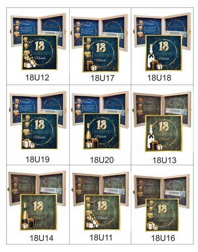 Pudełko na pieniądze, SUPER PREZENT na 18 urodziny na Arena.pl