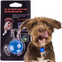 LAMPKA LED ŚWIECĄCA NA OBROŻĘ PSA ZAWIESZKA OBROŻY