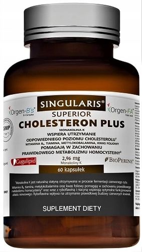 Singularis Superior Cholesteron Plus kapsułki 60 szt. na Arena.pl