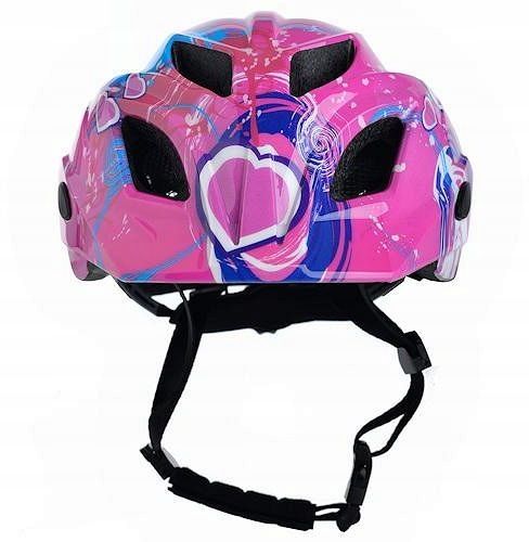 Kask rowerowy kolarski Prox FLASH LED 48-52cm zdjęcie 4