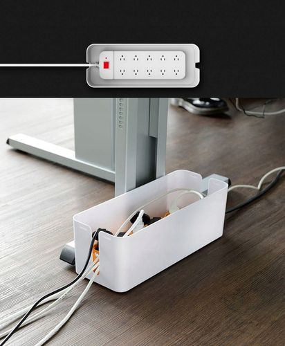 POJEMNIK ORGANIZER NA KABLE PUDEŁKO LISTWY KABLI na Arena.pl