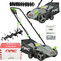 WERTYKULATOR AERATOR NAC SCE150-32-W 1500 W 2 WAŁKI SZER. 32 CM 2 FUNKCJE