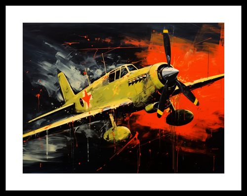 Plakat 40x30cm Barwny Przelot na Arena.pl