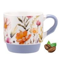 Kubek porcelanowy z uchem 300 ml z nadrukiem na prezent do kawy herbaty