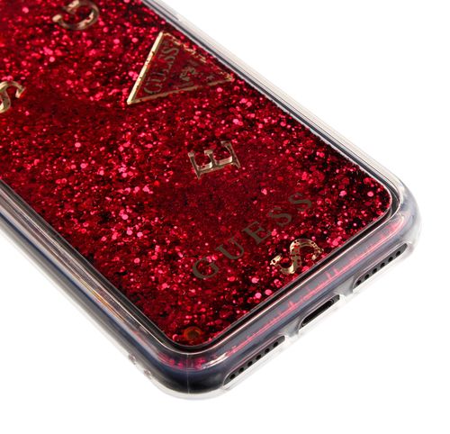 GUESS LIQUID GLITTER iPhone 6 / 6S / 7 / 8 4,7 - RASPBERRY na Arena.pl