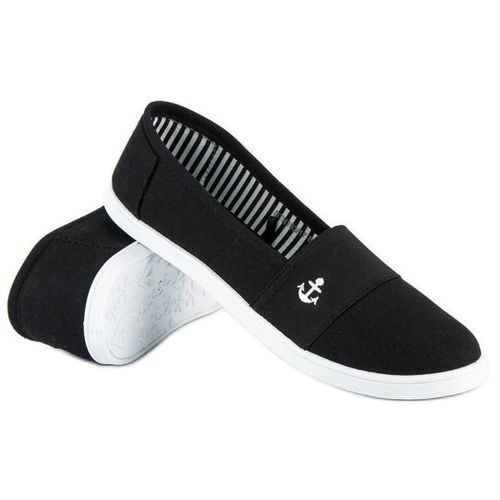 Czarne wsuwane trampki r.37 na Arena.pl