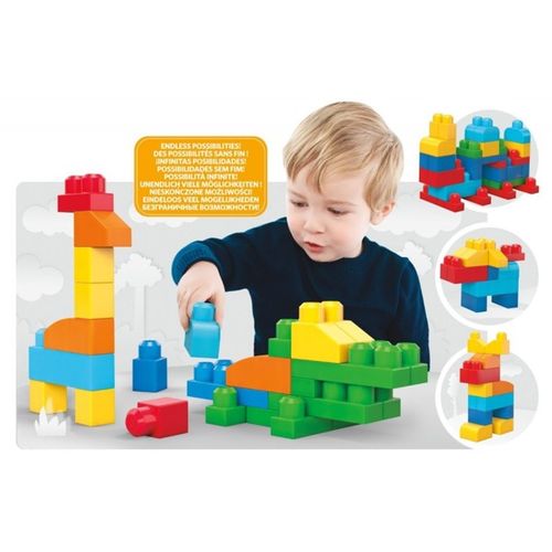 Mega Bloks - Klocki 150 elementów w torbie CNM43 na Arena.pl