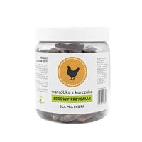 Liofilizowana wątróbka z kurczaka 70g dla psa i kota | witamina B żelazo