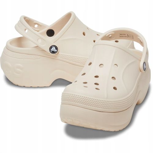 Damskie Buty Chodaki Platforma Koturn Crocs Bella 210062 Clog 37-38 na Arena.pl