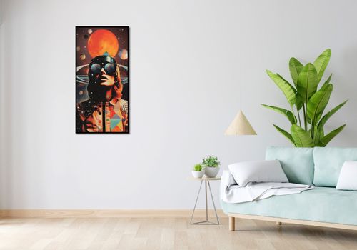 Plakat 50x100cm Kosmiczne Wizje na Arena.pl
