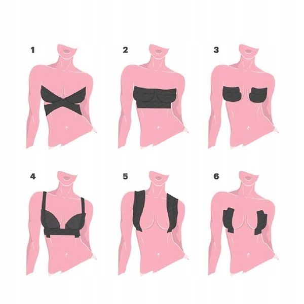 2x Taśma BOOB TAPE do Biustu Modelująca Unosząca zdjęcie 6