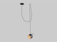 Lampa wisząca POPO 1 – czarny