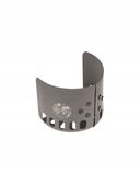 Osłona na palnik Optimus Clip-on Windshield for Gas Canisters szary