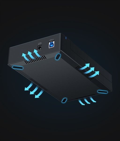 UGREEN OBUDOWA HUB KIESZEŃ NA DYSK HDD SSD 3,5" SATA I II USB 3.0 10TB zdjęcie 2