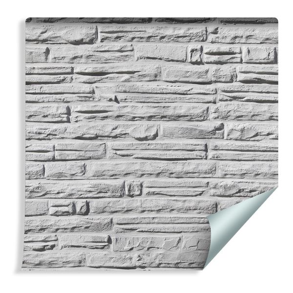 Tapeta Jasna Cegła - Efekt 3D zdjęcie 1