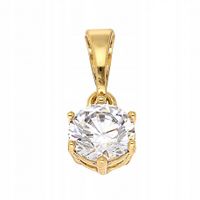 ZAWIESZKA ZŁOTA STAL CHIRURGICZNA 18K