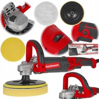 POLERKA SZLIFIERKA DO POLEROWANIA SAMOCHODOWA 180mm 2600W z REGULACJĄ GĄBKA