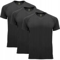 ZESTAW 3szt KOSZULKA T-SHIRT TERMOAKTYWNA SPORTOWA MILITARNA MOROWO L