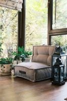 Poduszka do siedzenia, 60 x 62 x 60 cm, szara