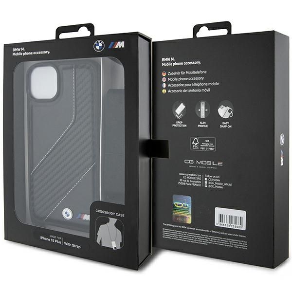 Etui BMW do iPhone 15 / 14 / 13 6,1"", Czarny zdjęcie 7