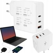 Szybka Ładowarka Sieciowa Extremestyle 65W 2X Usb Typ-C + Usb Pd Sfc Qc3.0