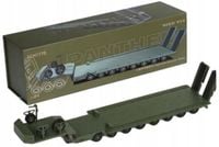 MASSDI 1:64 SCN1770 – NACZEPA 8-osiowa „Semi Low Plate Trailer” ZIELONA