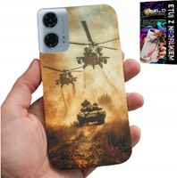 ETUI DO MOTOROLA G24 / G04 - HELIKOPTER WOJSKOWY CZOŁG MILITARIA CASE