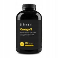 Omega 3 1000mg Olej z Ryb Pacyfiku EPA 350mg DHA 250mg IFOS - 200 Softgels