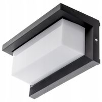 2 x Lampa elewacyjna ogrodowa kinkiet zewnętrzny MODERN 12W LED czujnik ruc