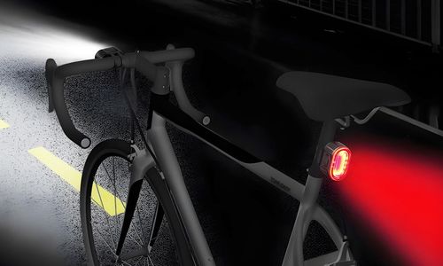 LAMPKA ROWEROWA PRZEDNIA I TYLNA LED MOCNA AKUMULATOROWA DO ROWERU ZESTAW na Arena.pl