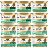 Purina Gourmet Gold Mokra karma Pasztet z kawałkami królika 85 g x 12 sztuk