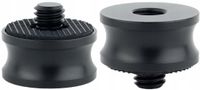 adapter tuleja redukcja 3/8" na 3/8" statywowa aluminiowa z gumą 22 mm