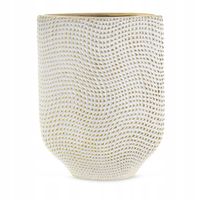 Wazon EUROFIRANY Verda 02 21 x 8 x 27 cm Biały