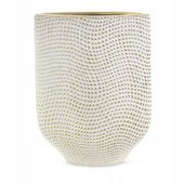 Wazon EUROFIRANY Verda 02 21 x 8 x 27 cm Biały