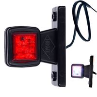 Lampa LED Biało Czerwona Lampka tylna LEWA Prosta Fiat Ducato Boxer Jumper