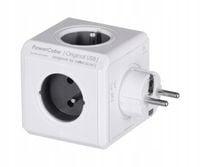 Allocacoc Przedłużacz PowerCube Original USB Grey