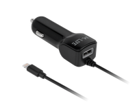 Ładowarka samochodowa M-Life Lightning+USB 2100 mA