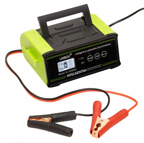 Prostownik Samochodowy do Akumulatorów 24V 12V 30A AGM START-STOP na Arena.pl