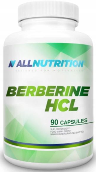 ALLNUTRITION BERBERINE HCL 90kaps BERBERYNA ADAPTO zdjęcie 1