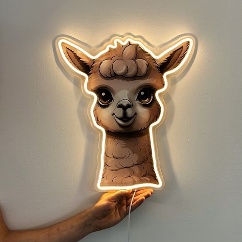 Lampka Nocna Urocza Lama na Arena.pl